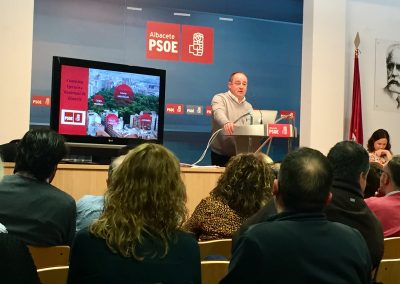 LA ASAMBLEA DE LA AGRUPACIÓN LOCAL DEL PSOE DE ALBACETE RESPALDA EL PLAN DE TRABAJO DE LA EJECUTIVA MUNICIPAL