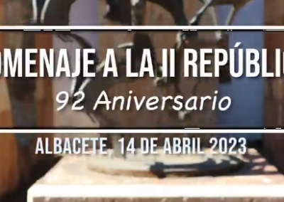 Video resumen acto homenaje a la 2ª República