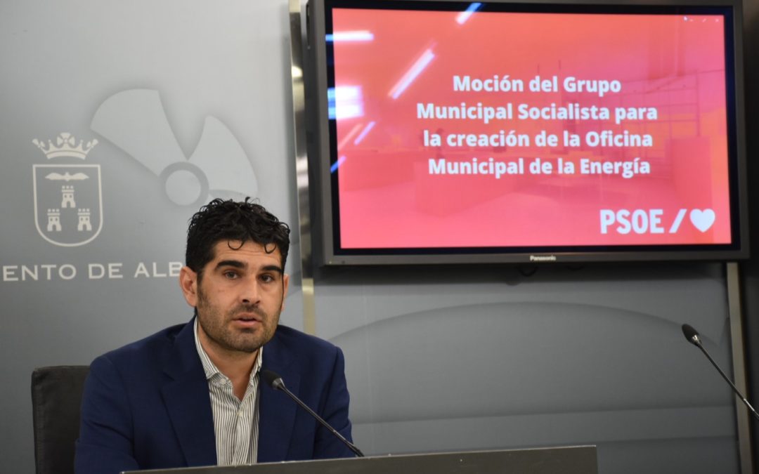 El Grupo Socialista planteará al Pleno una moción para que el PP no renuncie a crear la Oficina Municipal de la Energía