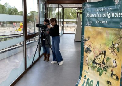 Inauguración del Aula de la Naturaleza en el Parque de la Pulgosa