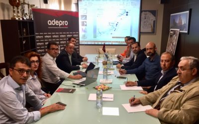 EL PSOE EXPONE EL PROYECTO PARA LA INSTALACIÓN DE UNA PLATAFORMA LOGÍSTICA EN ALBACETE A LA JUNTA DIRECTIVA DE ADEPRO