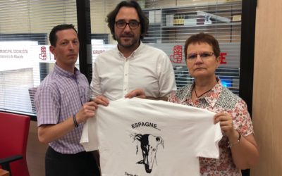 EL GRUPO MUNICIPAL SOCIALISTA SE REUNE CON C.R.E.L. PARA ANALIZAR PROTOCOLOS Y MEDIDAS PARA PROTEGER A LOS GALGOS