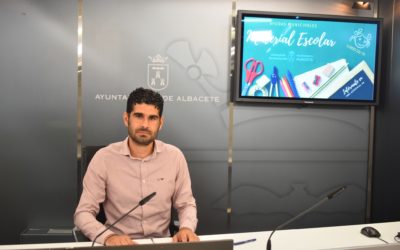 El Ayuntamiento de Albacete ha puesto en marcha por primera vez el programa de ayudas para material escolar
