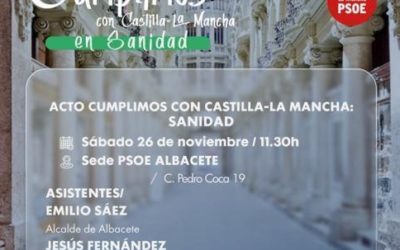 26n 11:30h  | Acto de Sanidad Albacete
