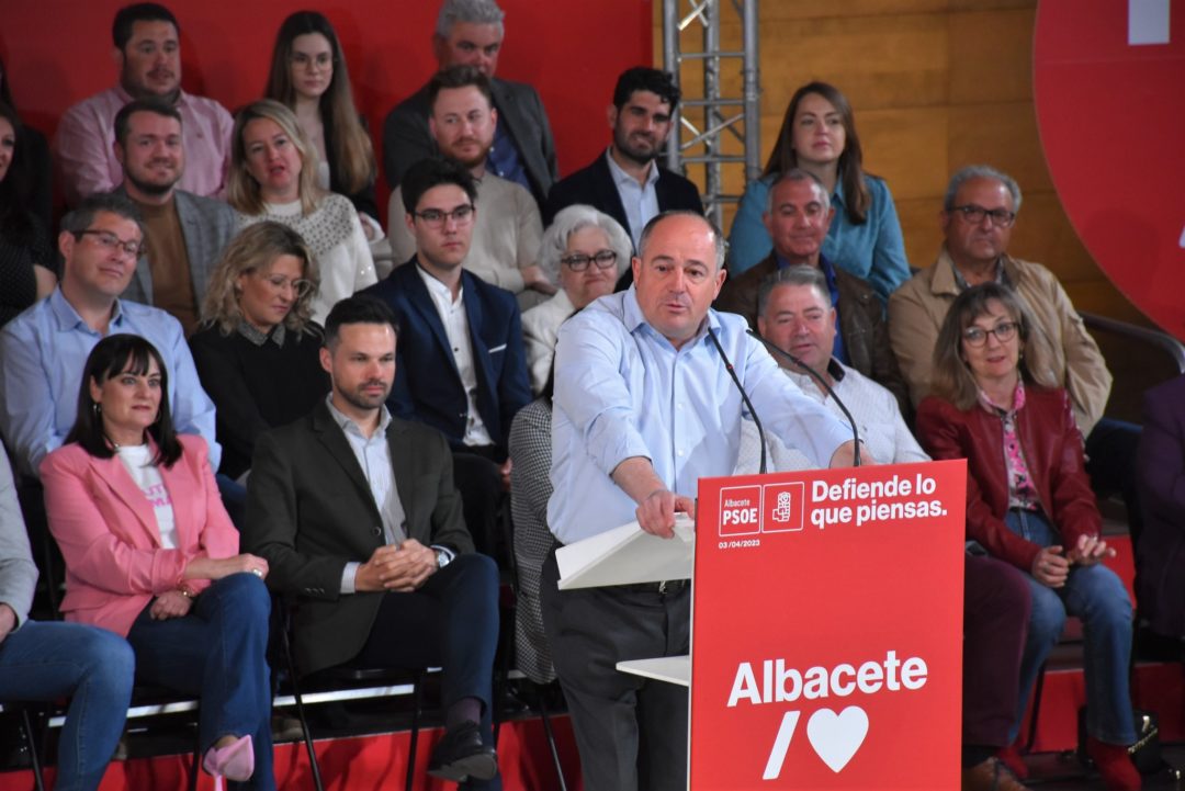 Pedro Sánchez en Albacete