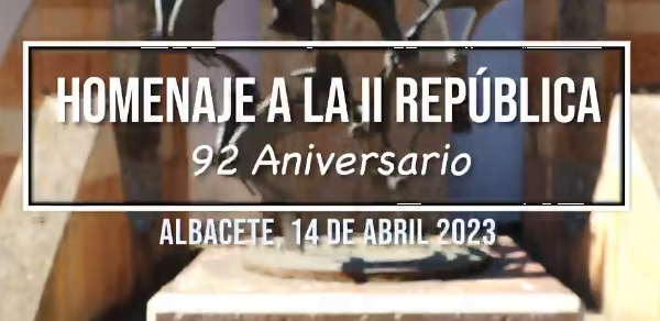 Video resumen acto homenaje a la 2ª República