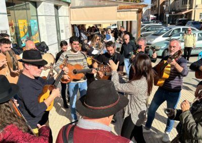 Encuentro de Cuadrillas en el Llano de Albacete en la pedanía de Santa Ana.