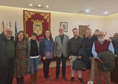 Enhorabuena a Francisco Pérez del Campo, reelegido como presidente del Consejo Social de la Ciudad y a todas las personas que conforman su comisión permanente.