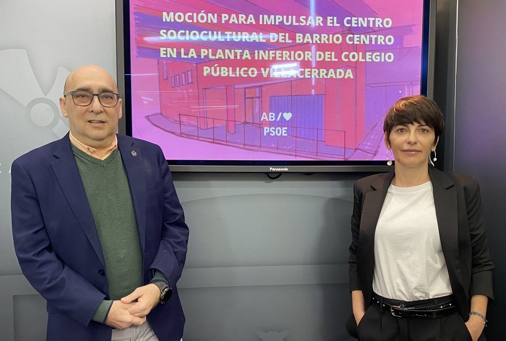 El Grupo Municipal Socialista critica que Manuel Serrano deje sin nuevo centro sociocultural al barrio Centro y considera que “no debe estar entre sus prioridades”