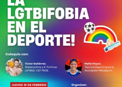Foro sobre la LGTBIfobia en el Deporte