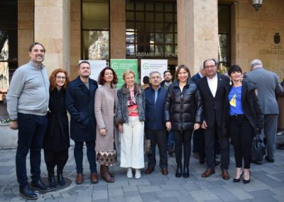 El PSOE acude en bloque en apoyo del Día Mundial con el Cáncer