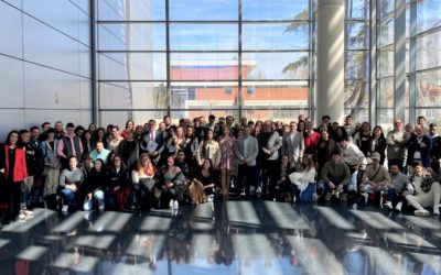 La portavoz del Grupo Municipal Socialista, Amparo Torres, ha asistido esta mañana al acto de presentación del proyecto Tándem