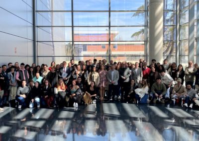 La portavoz del Grupo Municipal Socialista, Amparo Torres, ha asistido esta mañana al acto de presentación del proyecto Tándem