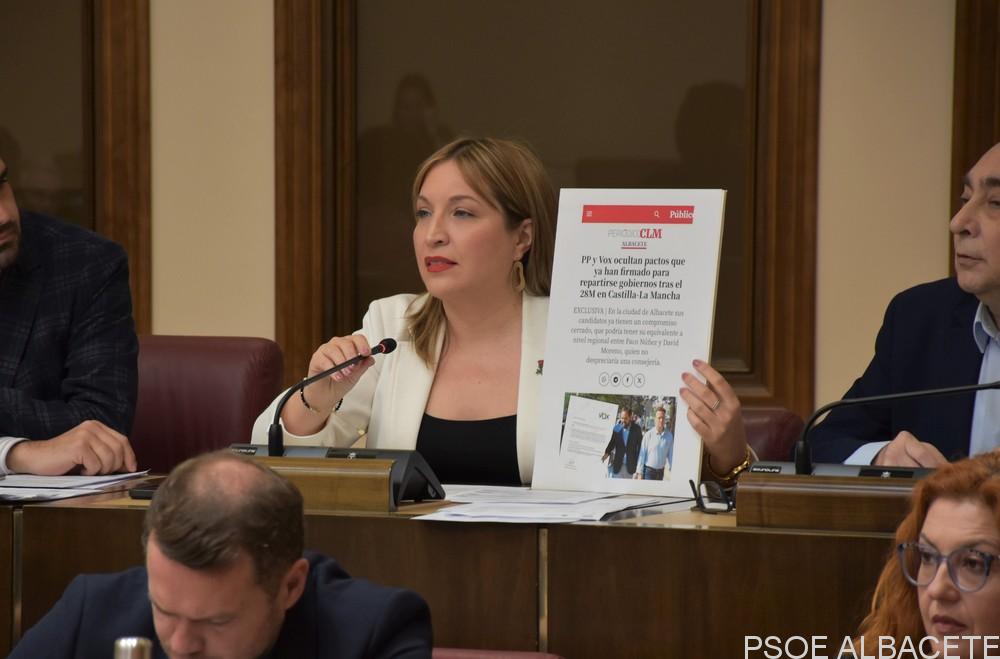 Amparo Torres: “Con estos Presupuestos, Manuel Serrano consuma su pacto de gobernabilidad con Vox”