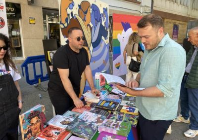 Hoy viernes 17 de mayo, se ha celebrado el Día Internacional contra la LGTBIfobia en la Plaza de la Constitución.