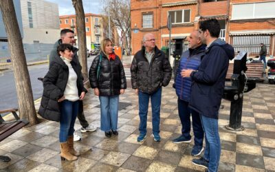 El PSOE propone la remodelación urgente de la calle Batalla del Salado y la conversión en zona verde de un solar en desuso en la calle Ángel por petición vecinal