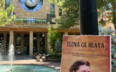 JUVENTUDES SOCIALISTAS DE ALBACETE REIVINDICAN A LAS TRECE ROSAS EN EL 86º ANIVERSARIO DE SUS FUSILAMIENTOS EN LOS LUGARES MÁS EMBLEMÁTICOS DE LA CAPITAL.