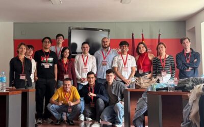 JJSS de Albacete celebra la primera escuela de formación junto a las Juventudes Socialistas de Granada y jóvenes europeos con motivo del centenario de la muerte de Pablo Iglesias Posse.