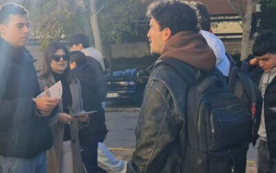 Juventudes Socialistas de Albacete recoge las principales demandas del estudiantado en una mesa informativa en el Campus Universitario.