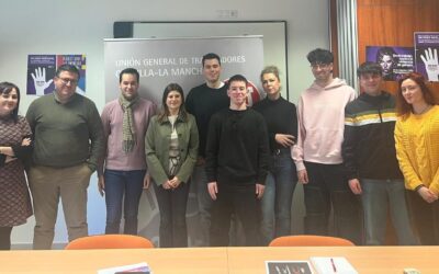 Juventudes Socialistas y UGT Albacete avanzan en una estrategia compartida de apoyo y trabajo por la juventud.