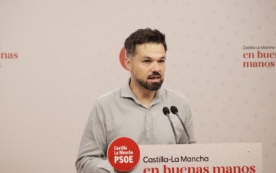 El viceportavoz socialista en la institución provincial, Miguel Zamora, reprocha en la sesión plenaria de marzo que el PP haya dinamitado el consenso histórico de las Cortes para no incomodar a Vox y obedecer a Génova