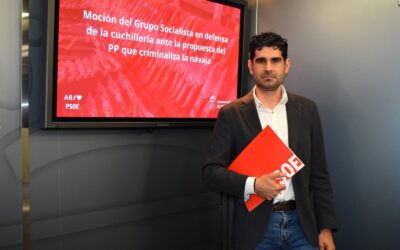 El Grupo Socialista exige explicaciones a Manuel Serrano por la «criminalización de la navaja» promovida por el PP y registra una moción para blindar el sector