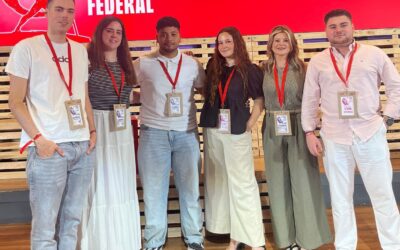 Carmen Nieto es la voz de Albacete a la nueva Ejecutiva Federal de Juventudes Socialistas de España.