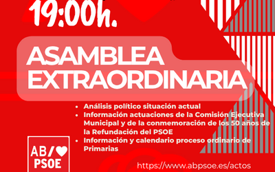 Protegido: ASAMBLEA EXTRAORDINARIA 5 OCTUBRE DE 2026
