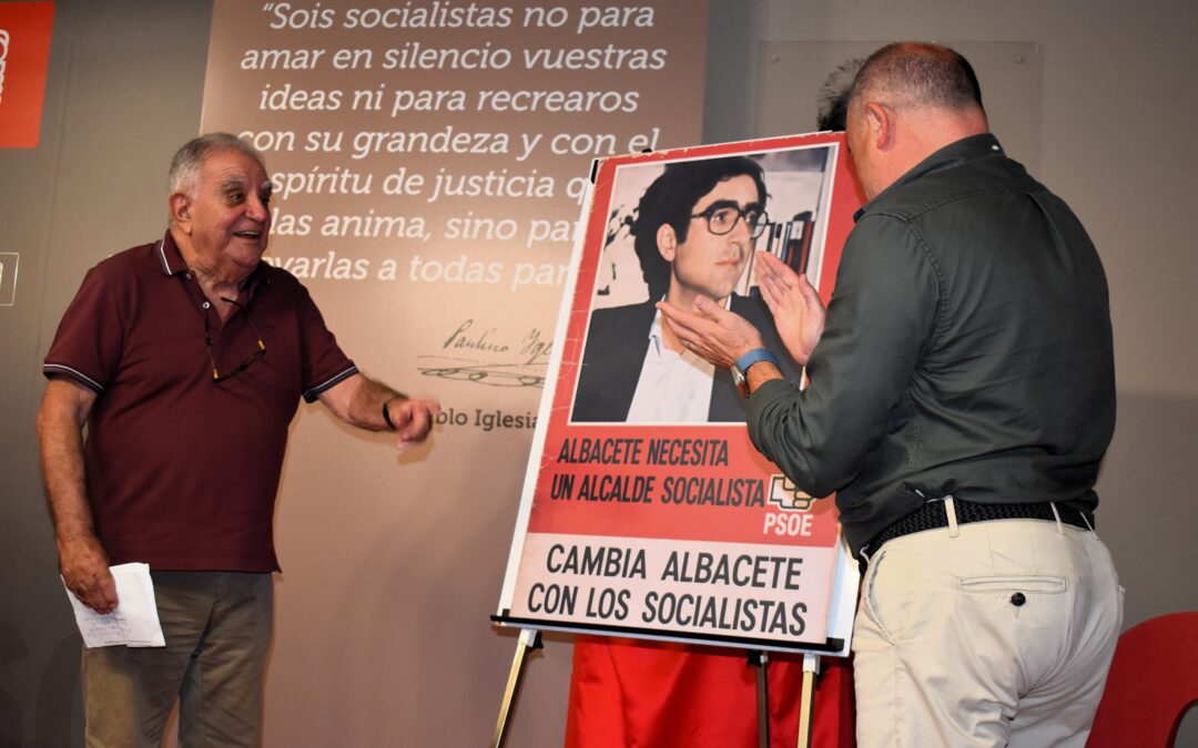 El PSOE de Albacete conmemora el 50º aniversario de su refundación reivindicando los valores de la Transición